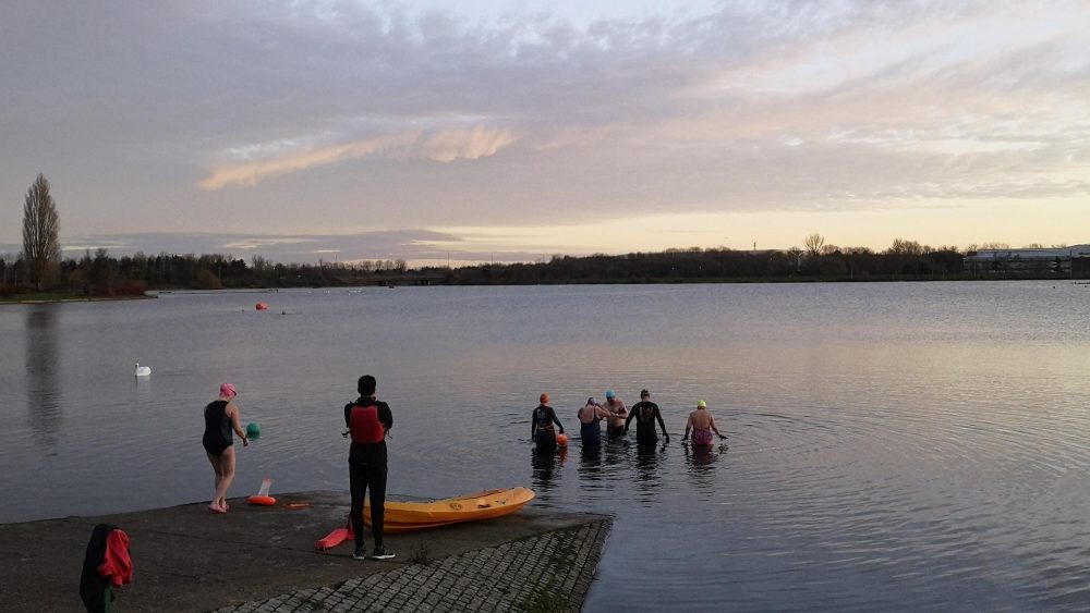open water swimming