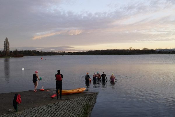open water swimming