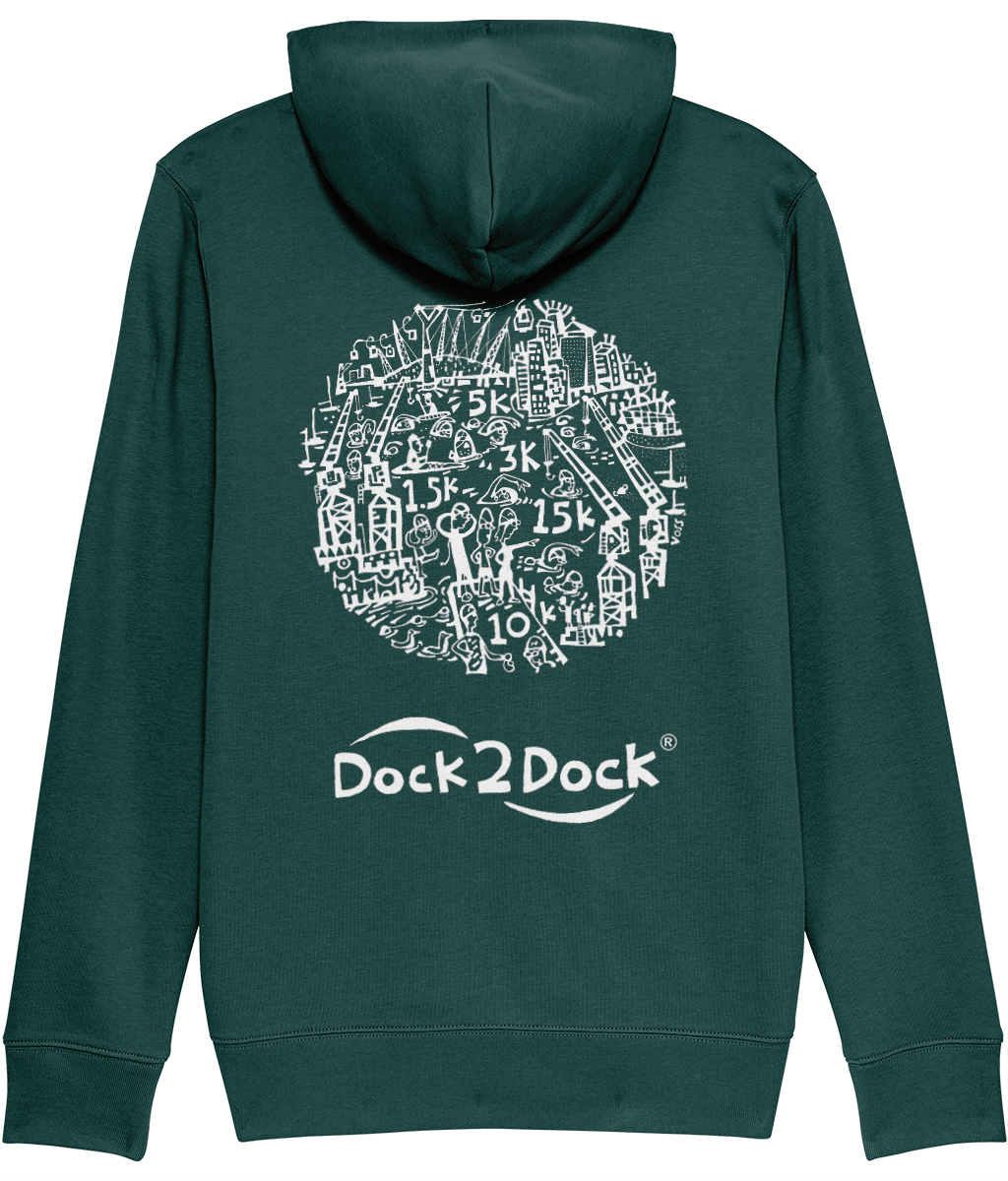 D2D Voss range - Hoodies with zip front